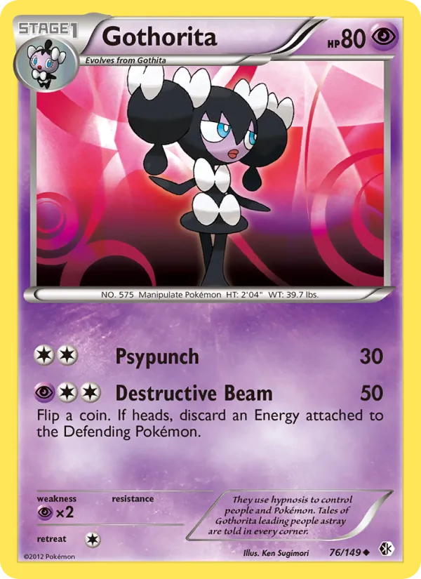 Gothorita full card art