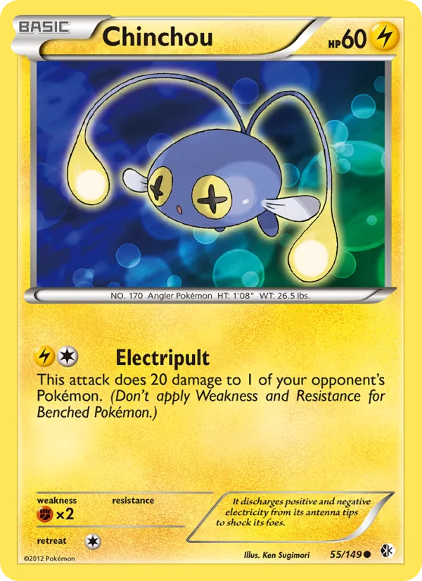 Chinchou full card art