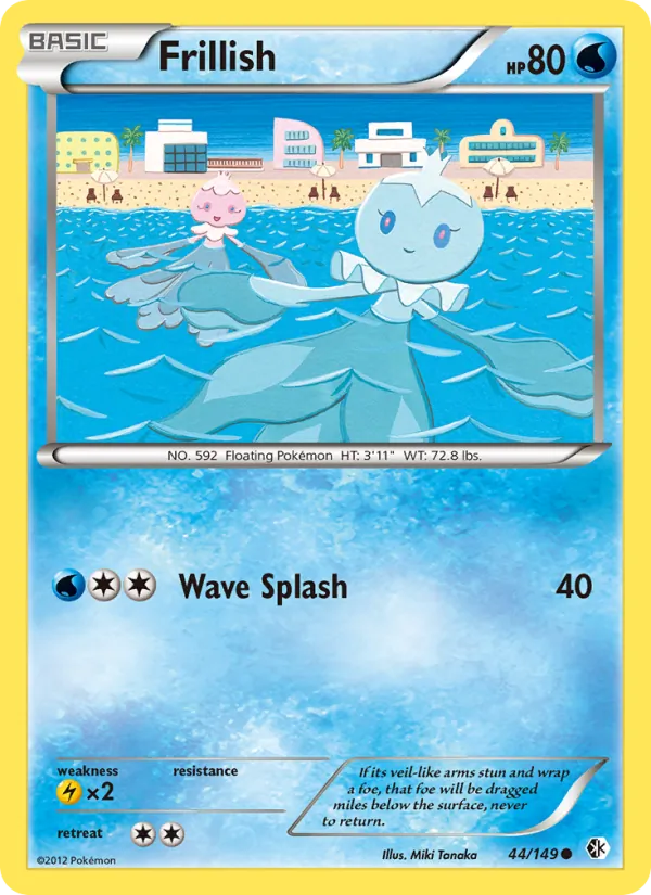 Frillish full card art