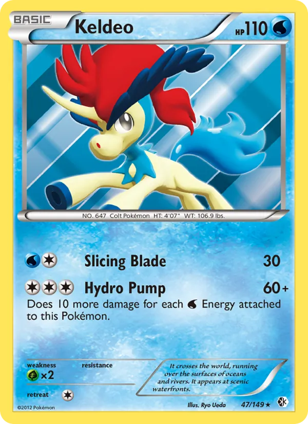 Keldeo full card art
