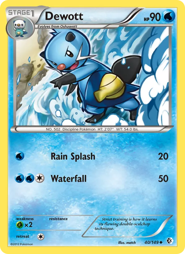 Dewott full card art
