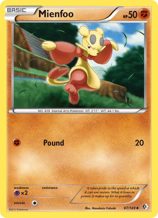 Mienfoo full card art