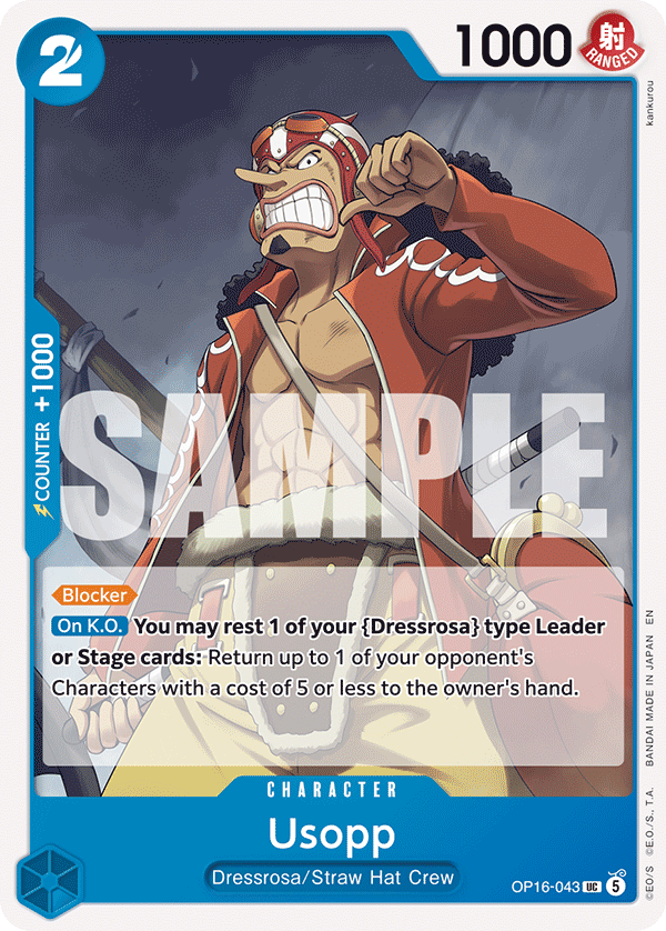 Usopp full card art
