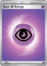 Psychic Energy · Mega Evolution Energy Pokémon card