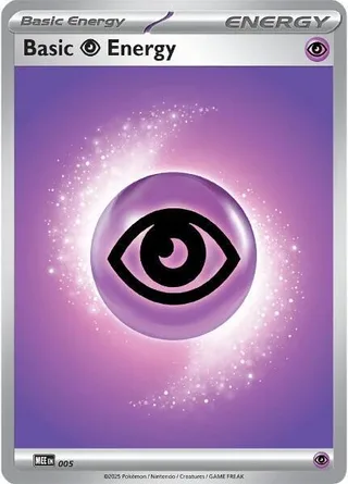 Psychic Energy #005 · Mega Evolution Energy Pokémon card
