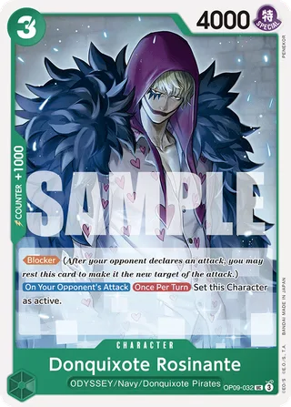 Donquixote Rosinante #OP09-032 · Emperors in the New World One Piece card