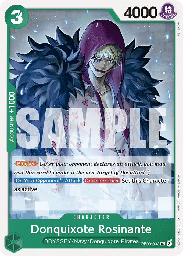 Donquixote Rosinante full card art