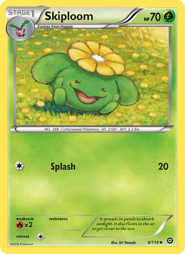 Skiploom full card art