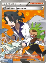 Professor Sycamore · Steam Siege Pokémon card