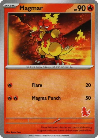 Magmar #15 · My First Battle Pokémon card