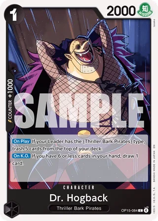 Dr. Hogback #OP15-084 · Adventure on Kami's Island One Piece card