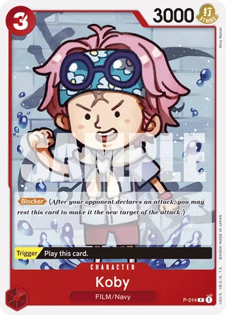 Koby (One Piece Film Red) #P-014-one-piece-film-red · One Piece Promotion Cards One Piece card