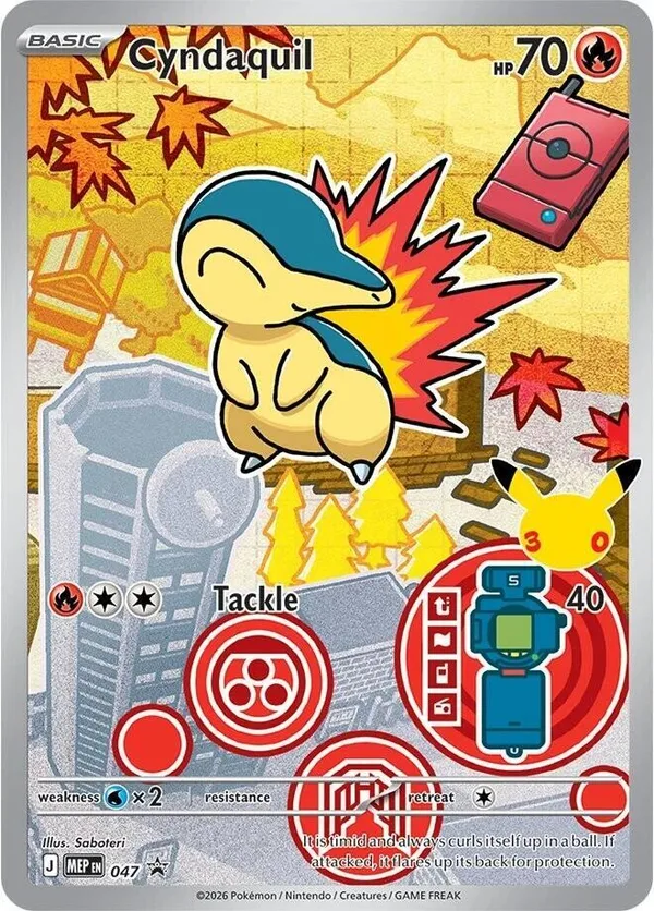 Cyndaquil full card art