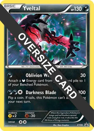 Yveltal - XY06 #XY06 · Jumbo cards Pokémon card