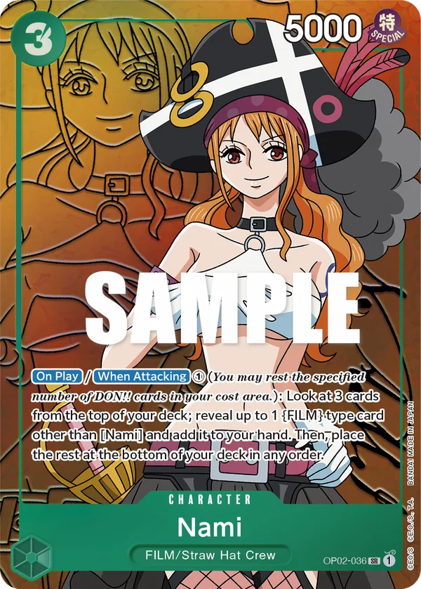 Nami (Alternate Art) full card art