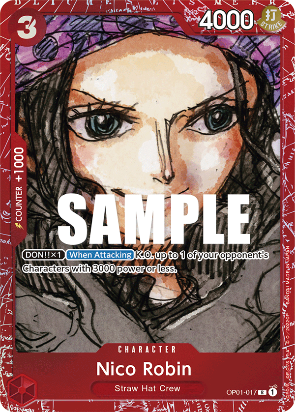 Nico Robin (Store Championship 2023 Participation Pack Vol.1) full card art