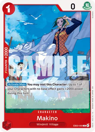 Makino #EB03-009 · Extra Booster: One Piece Heroines Edition One Piece card