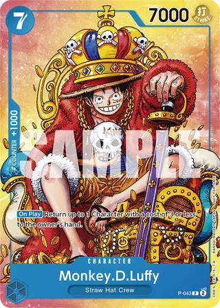 Monkey.D.Luffy (Convention Promo 2024) #P-043-convention-promo-2024 · One Piece Promotion Cards One Piece card