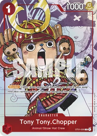 Tony Tony.Chopper (Alternate Art) #ST01-006-alternate-art · One Piece Promotion Cards One Piece card