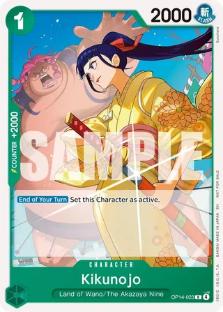 Kikunojo (Tournament Pack 2026 Vol. 3) #OP14-023-tournament-pack-2026-vol-3 · One Piece Promotion Cards One Piece card
