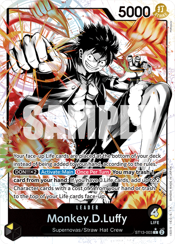 Monkey.D.Luffy (Parallel) full card art