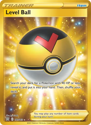 Level Ball card