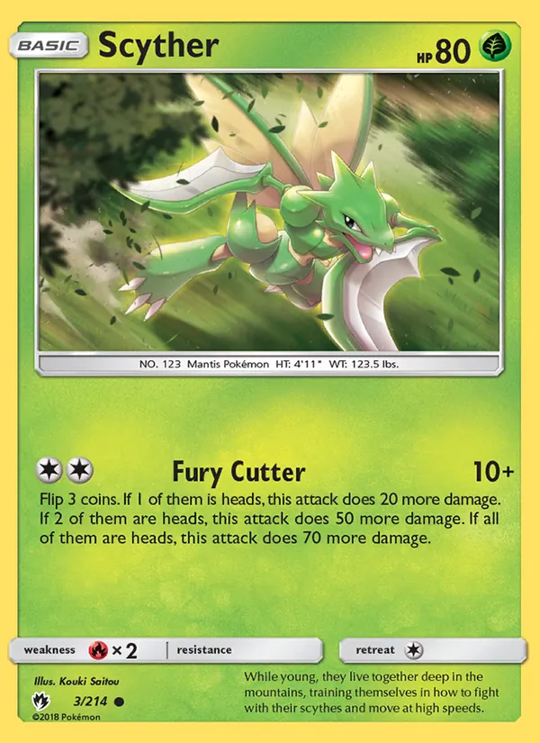 Scyther full card art