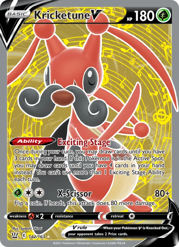 Kricketune V full card art