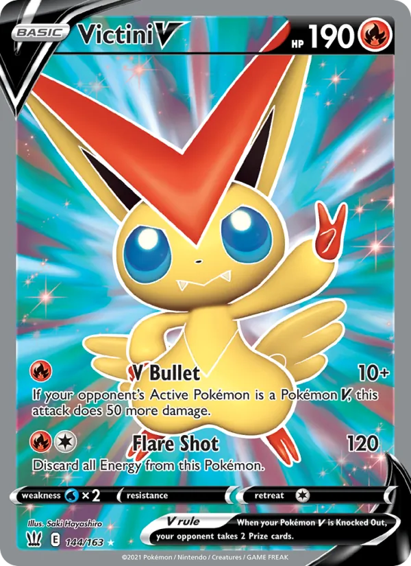 Victini V full card art