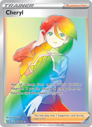 Cheryl #173 · Battle Styles Pokémon card