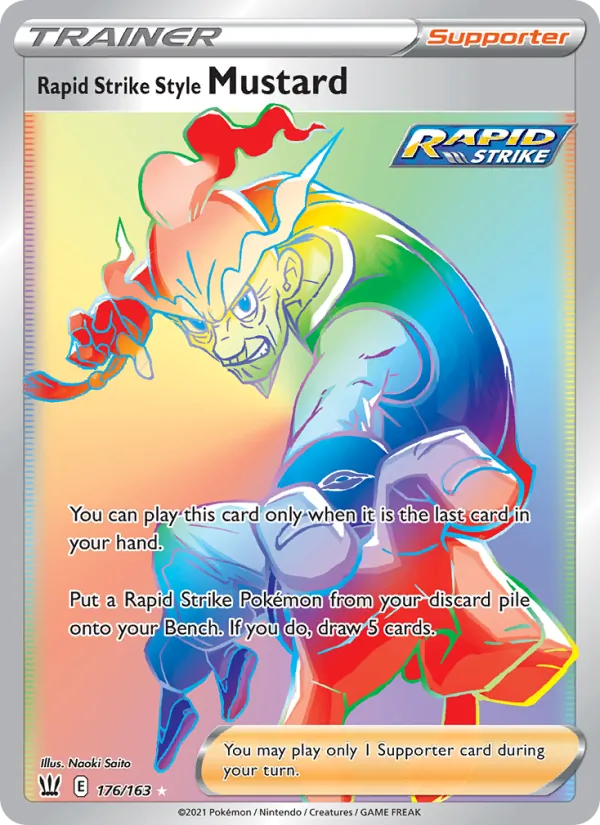 Rapid Strike Style Mustard full card art