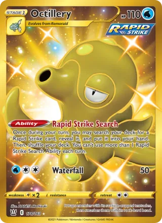 Octillery #178 · Battle Styles Pokémon card