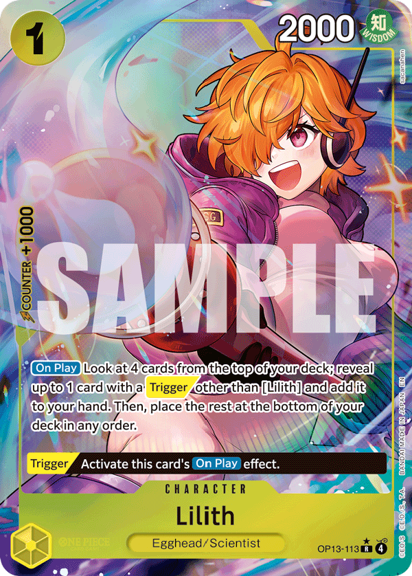 Lilith (Alternate Art) full card art