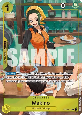 Makino (Premium Card Collection -Best Selection Vol. 3-) #ST13-012-premium-card-collection-best-selection-vol-3 · One Piece Promotion Cards One Piece card
