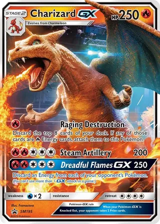 Charizard GX #SM195 · SM Black Star Promos Pokémon card