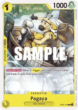 Pagaya #OP05-109 · Awakening of the New Era: 1st Anniversary Tournament Cards One Piece card