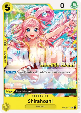 Shirahoshi (Winner Pack Vol. 6) #OP03-116-winner-pack-vol-6 · One Piece Promotion Cards One Piece card