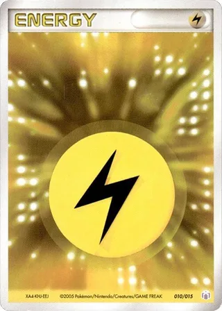 Basic Lightning Energy #010 · Gift Box Mew - Lucario (Mew Quarter Deck) Pokémon Japan card