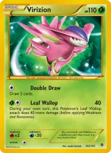 Virizion · Plasma Blast Pokémon card