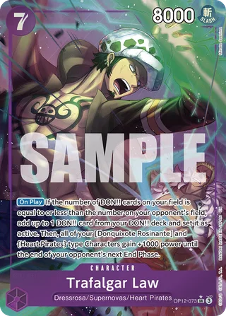 Trafalgar Law (Alternate Art) #OP12-073-alternate-art · Legacy of the Master One Piece card