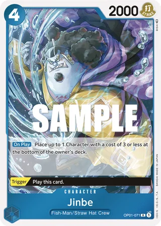 Jinbe #OP01-071 · Romance Dawn One Piece card