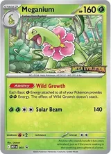 Meganium · MEP Black Star Promos Pokémon card