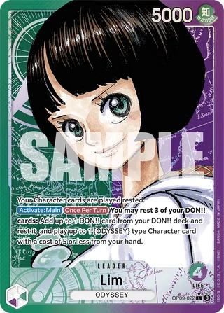 Lim (Parallel) #OP09-022-parallel · Emperors in the New World One Piece card