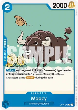 Moocy #OP10-043 · Royal Blood One Piece card