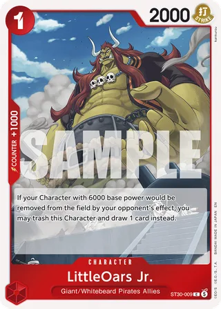 LittleOars Jr. #ST30-009 · ST-30: Starter Deck 30 EX Luffy & Ace One Piece card