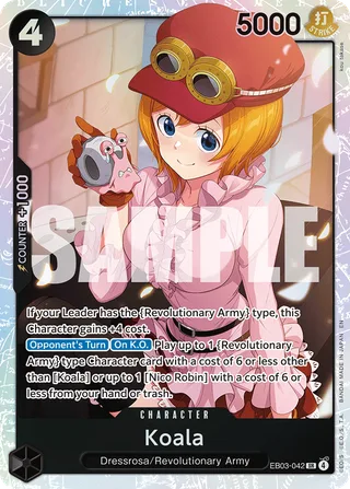 Koala #EB03-042 · Extra Booster: One Piece Heroines Edition One Piece card