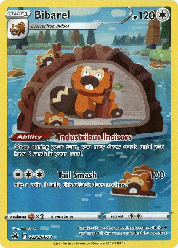 Bibarel full card art