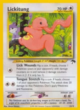 Lickitung · Southern Islands Pokémon card