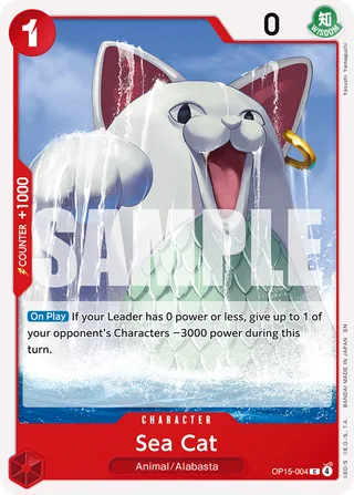 Sea Cat #OP15-004 · Adventure on Kami's Island One Piece card