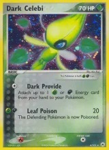 Dark Celebi · Hidden Legends Pokémon card